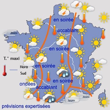 Fin de cette canicule pour mercredi ou jeudi selon les régions