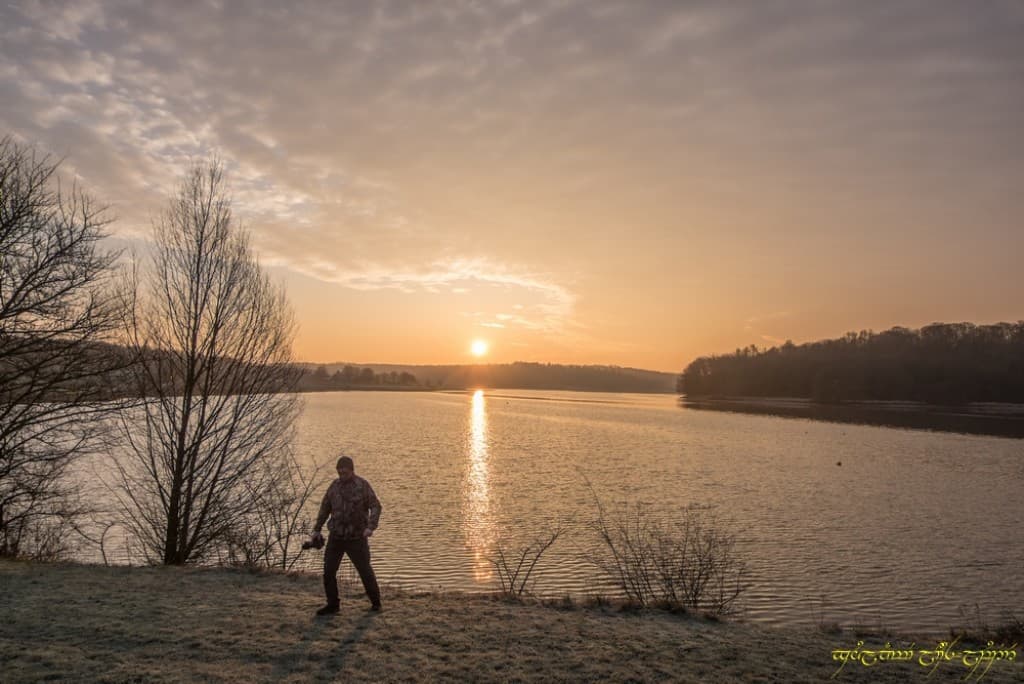 Photographe à contre-jour