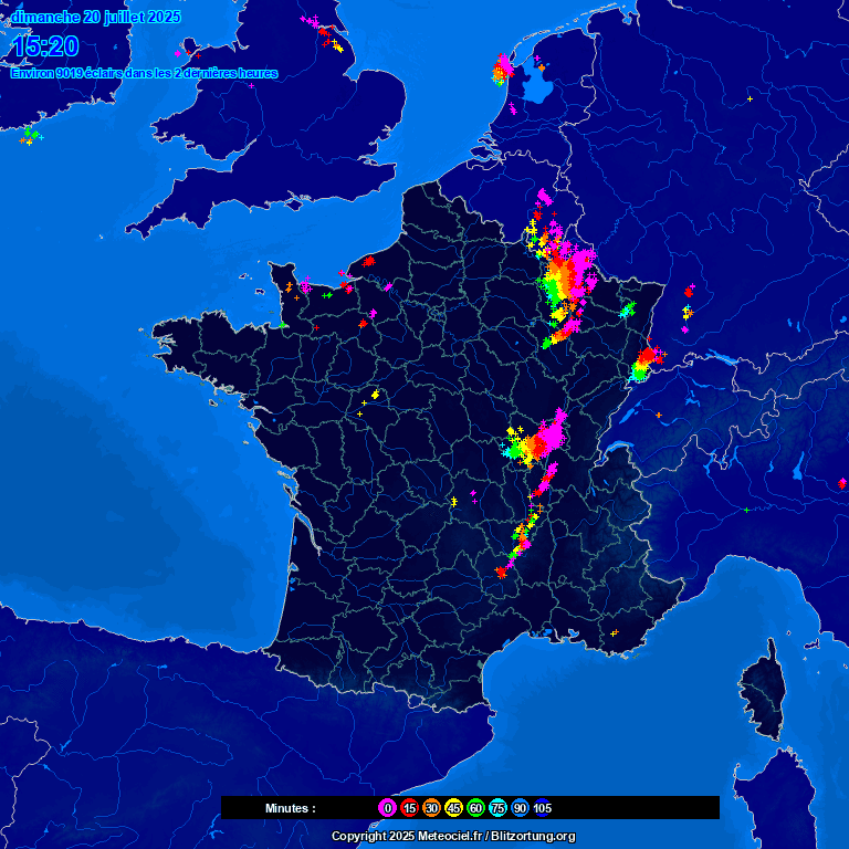 Image d'illustration pour Des orages pour les Saints de Glace