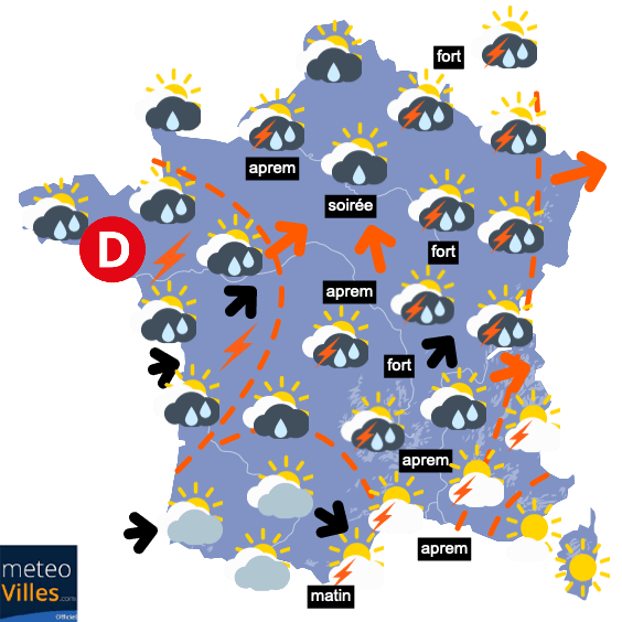 Accalmie générale entre jeudi et vendredi