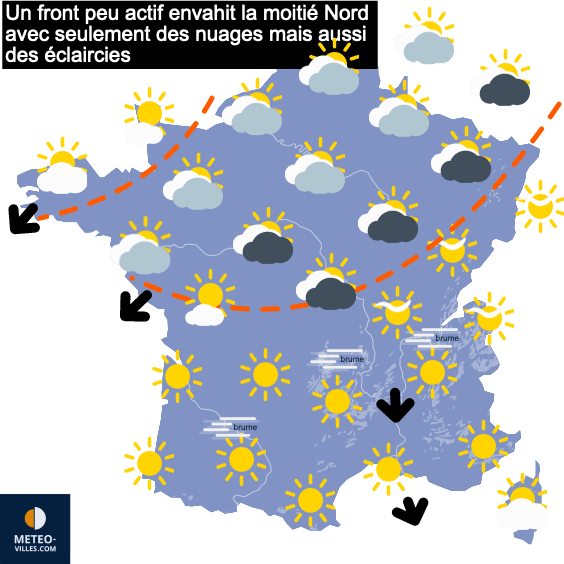 Pas de pluies significatives au moins jusqu'à dimanche