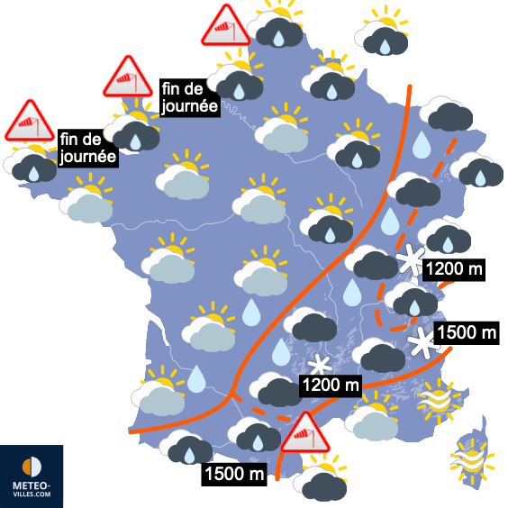 Météo : refroidissement confirmé la semaine prochaine