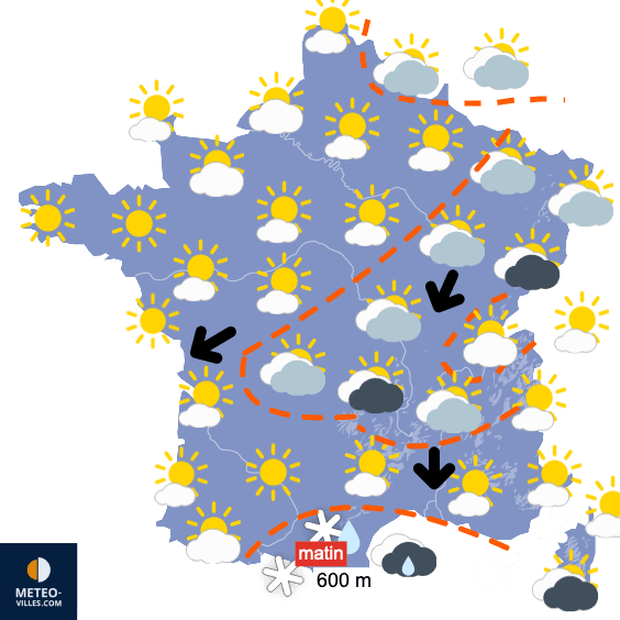 Un peu de froid et surtout un anticyclone sans fin !!