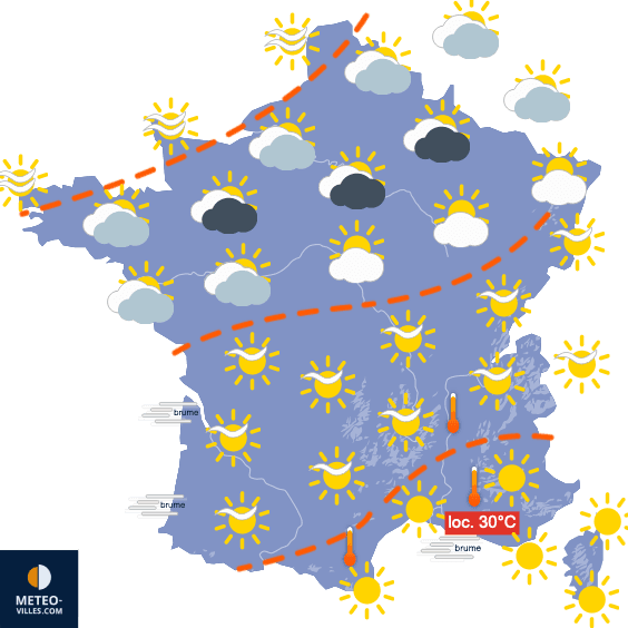 Semaine très fraîche avec un risque de gelées matinales