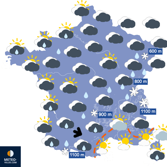 Retour du courant d'ouest océanique