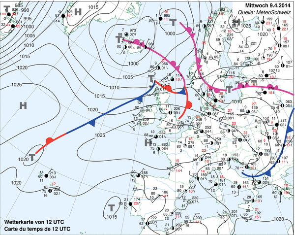 Image d'illustration pour Pas de réel changement de temps avant le milieu de la semaine prochaine