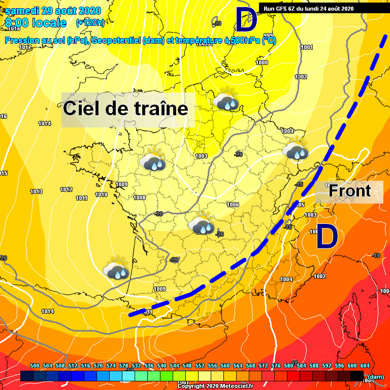 Image d'illustration pour Changement de temps radical pour la fin de semaine