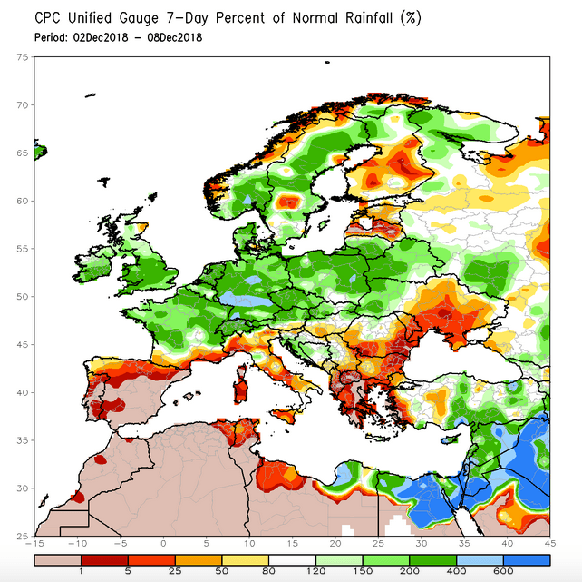 Image d'illustration pour Une première décade humide et une sécheresse en retrait