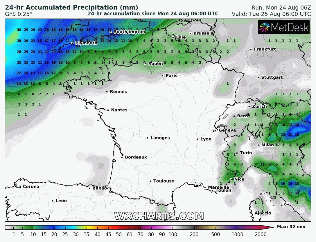 Image d'illustration pour Changement de temps radical pour la fin de semaine