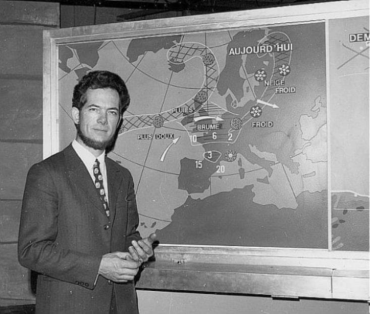 Image d'illustration pour Le bulletin météo télévisé a 70 ans
