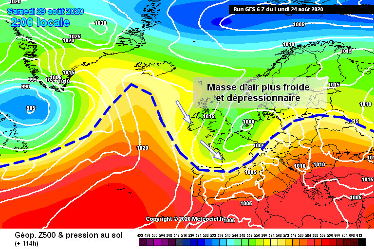 Image d'illustration pour Changement de temps radical pour la fin de semaine