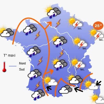 Vers une fin mai plus agréable mais orageuse