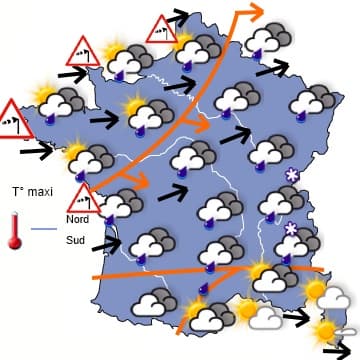 Week-end un peu moins perturbé