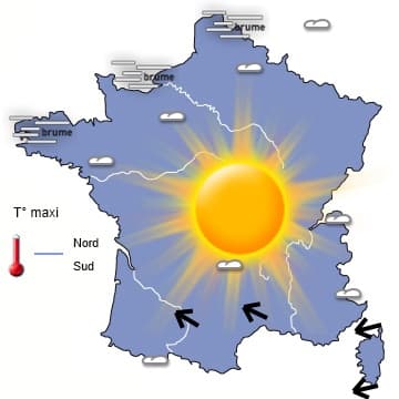 Profitez de la journée de jeudi, avant le très mauvais temps...