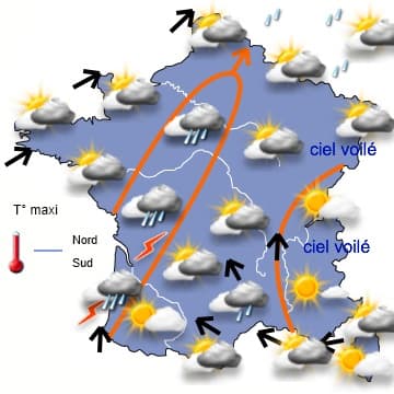 Une tempête reste envisagée pour lundi matin