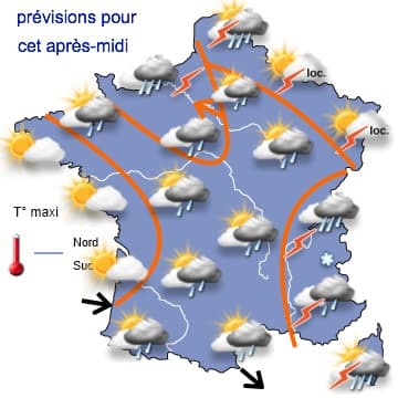 Un week-end très agité et plus frais