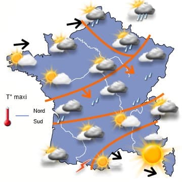 Nouvelle dégradation ce week-end, et retour généralisé du beau temps mercredi