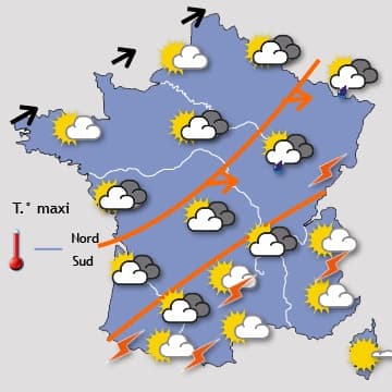 Coup de chaleur entre jeudi et vendredi