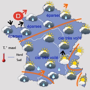 Importante descente d'air froid scandinave
