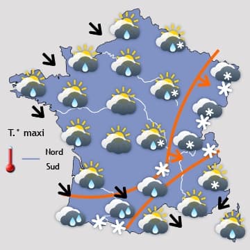 Menace de vague de froid pour la semaine prochaine !