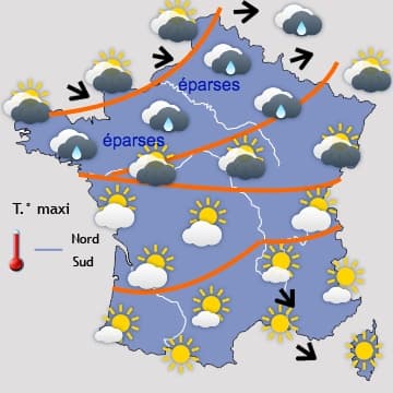 Lente amélioration jusqu'à lundi