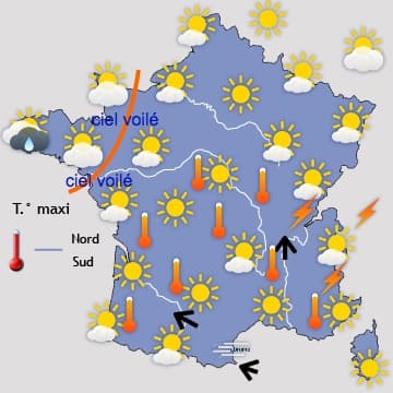 Chaud avant le retour des averses